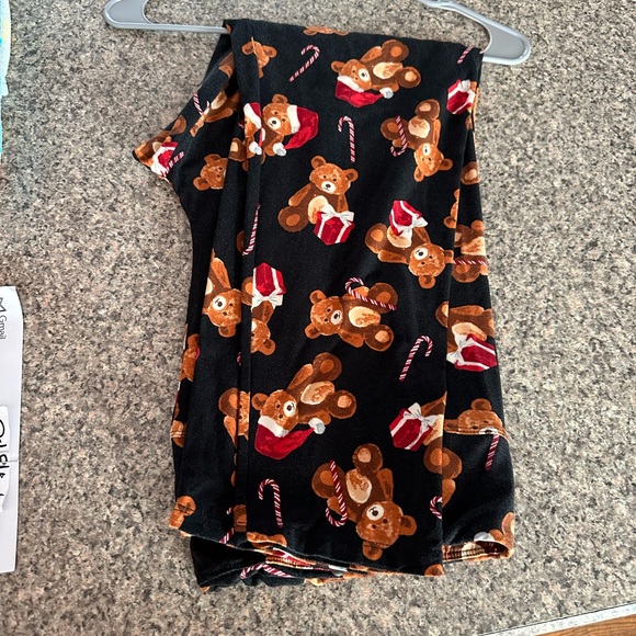 Teddy bear Christmas leggings - Picture 2 of 2